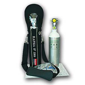 오픈메디칼(특가) 휴대용 산소호흡기 CPR-OGR1004 의료용 산소 1리터 (나잘캐뉼라 가방포함)