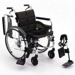 오픈메디칼미키메디칼 의료용 알루미늄 휠체어 거상형 MIKI-W EV