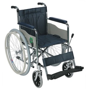오픈메디칼대세엠케어 의료용 스틸 휠체어 PARTNER P1001-2 (17kg) 병원형 기본