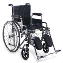 오픈메디칼카이앙 스틸 휠체어 거상형 WYK902C-43 통고무바퀴