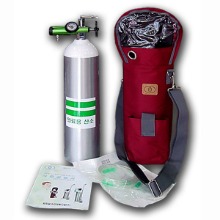 오픈메디칼(특가) 휴대용 산소호흡기 CPR-OGR870 의료용 산소통 2.8리터 (나잘캐뉼라 가방포함)