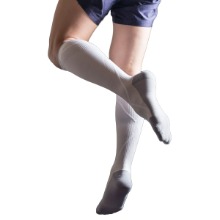 오픈메디칼TXG 의료용 압박밴드 쿨맥스 양말 무릎형 흰색 15-20mmHg