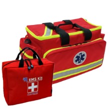 오픈메디칼(3%적립) EMS 구급가방 레드+퀵EMS구급낭세트 응급키트 구급함
