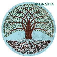 오픈메디칼모크샤 콤보 매트 라운드 150 타월 일체형 (생명의 나무) 요가매트